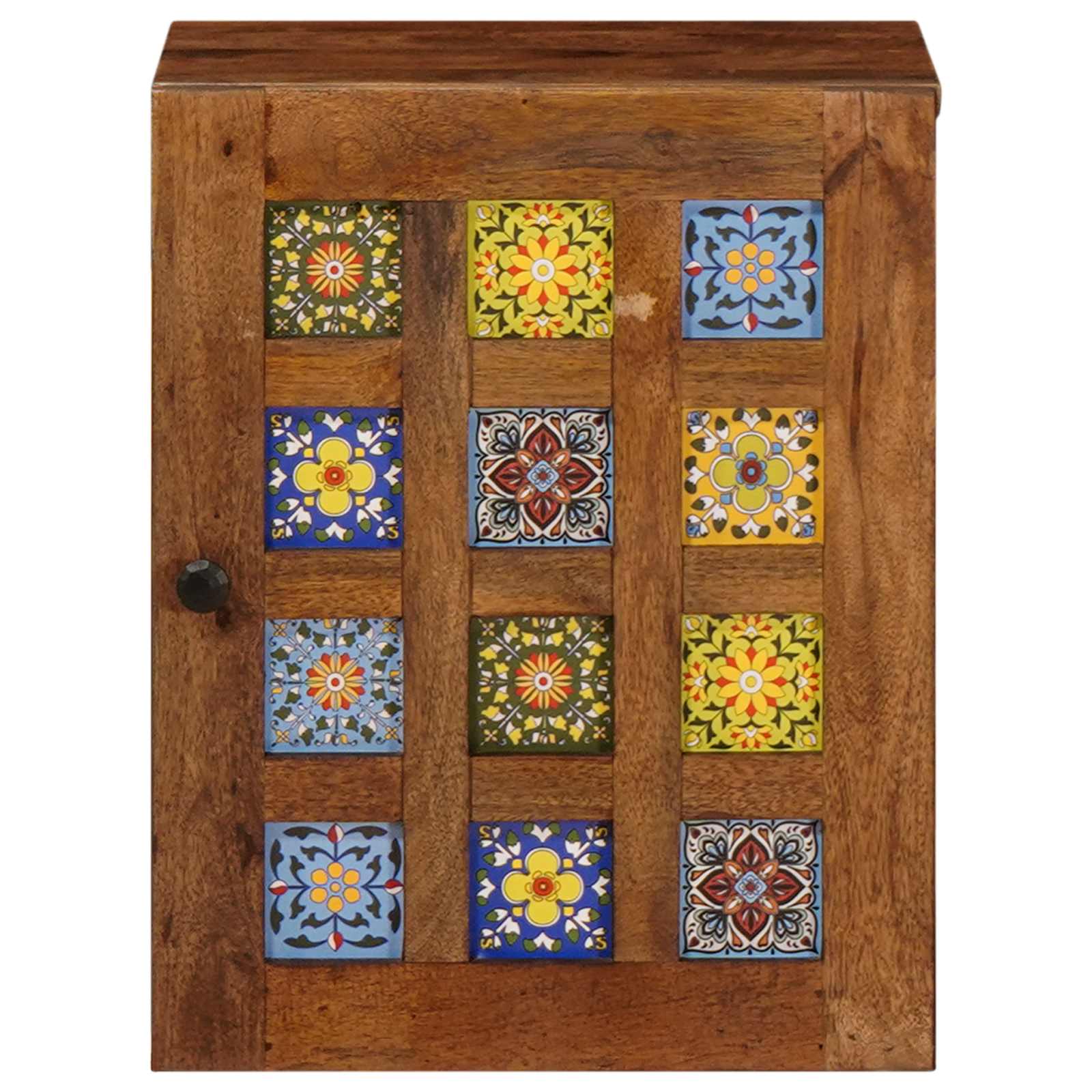 Mobile Appeso da Bagno con archiviazione Noce 38 x 33,5 x 48 cm 4018244