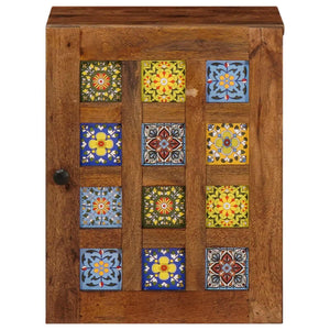 Mobile Appeso da Bagno con archiviazione Noce 38 x 33,5 x 48 cm 4018244