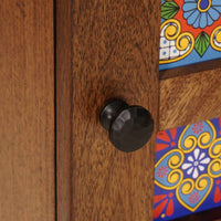 Mobile da Bagno con archiviazione Noce 38 x 33,5 x 58 cm 4018245