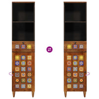 Mobile da Bagno con cassetto con porta Noce 38 x 33,5 x 160 cm 4018246