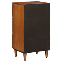 Credenza Noce 40 x 33,5 x 75 cm Legno di mango massello 4018247