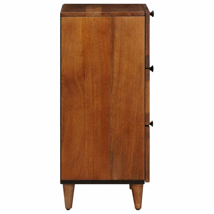 Credenza Noce 40 x 33,5 x 75 cm Legno di mango massello 4018247