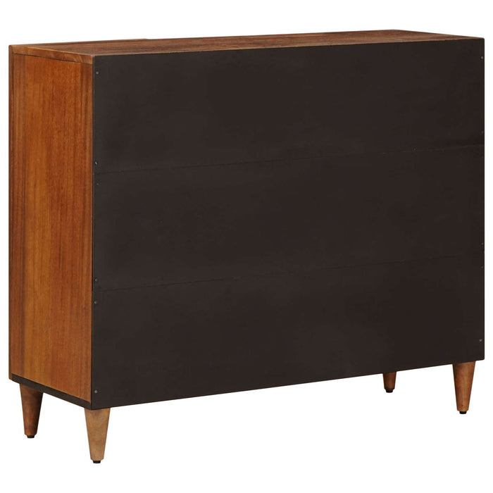 Credenza Noce 90 x 33,5 x 75 cm Legno di mango massello 4018252