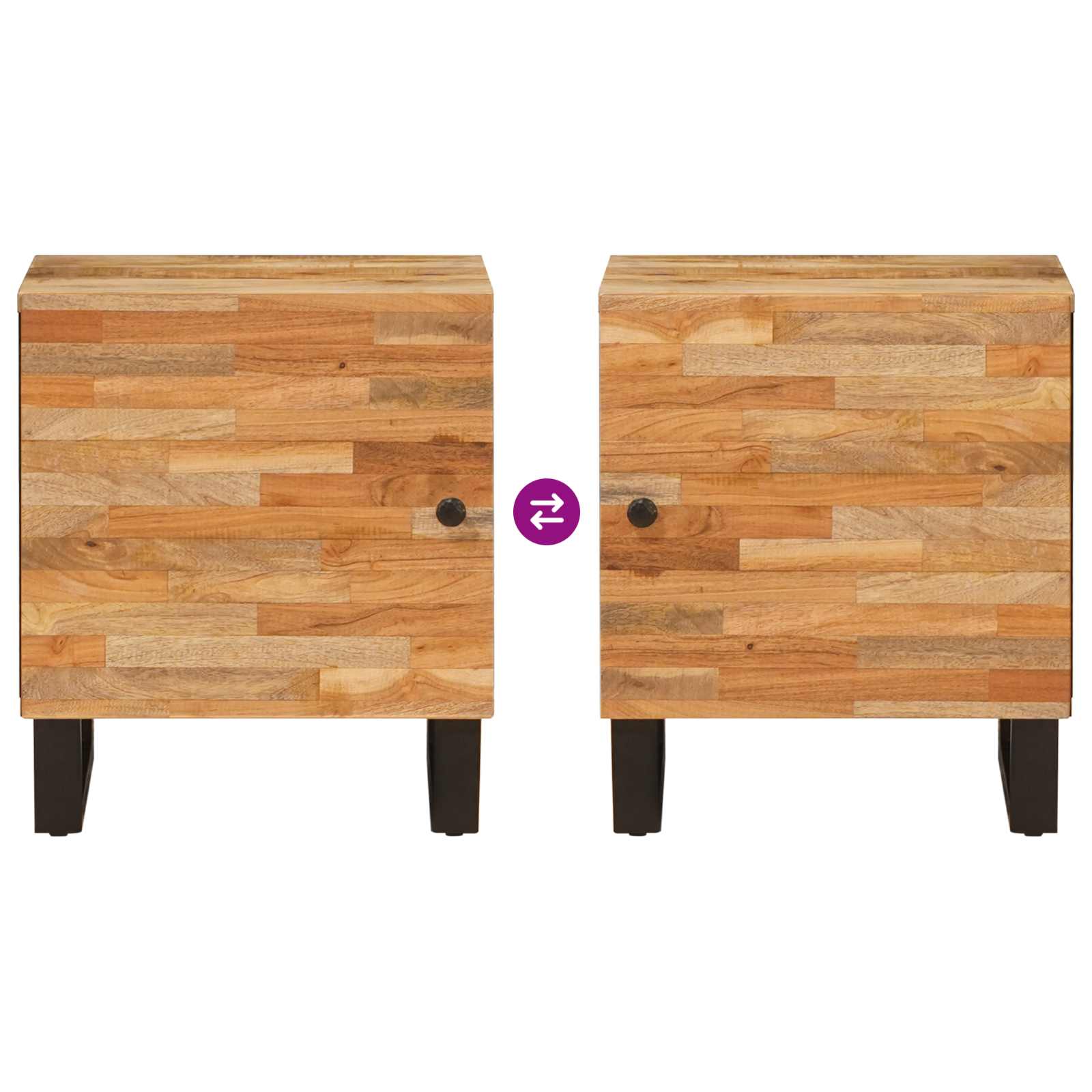 Armadio da Notte Marrone 40 x 33,5 x 46 cm 4018292