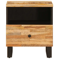 Mobiletto da Letto con cassetto Marrone 40 x 33 x 46 cm 4018302