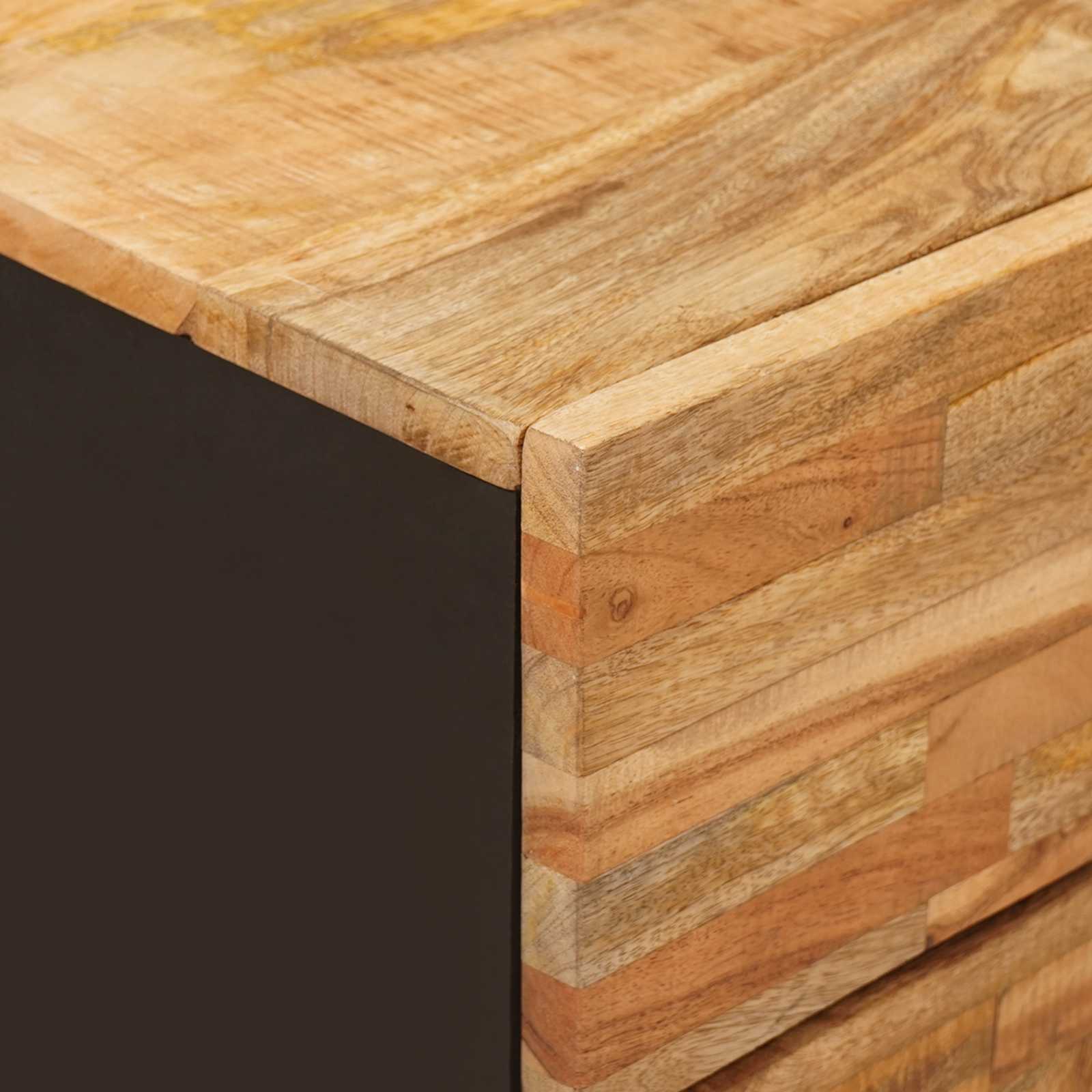 Mobiletto da Letto con cassetto Marrone 59 x 39 x 17 cm 4018307