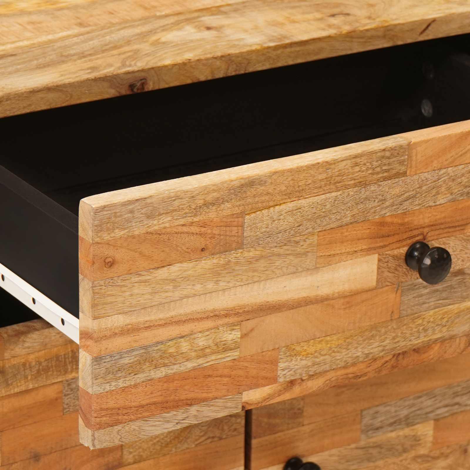 Mobiletto da Letto con cassetto Marrone 59 x 39 x 17 cm 4018307