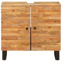 Armadio per Lavabo da Bagno con porta Naturale 62 x 33 x 58 cm 4018315