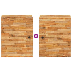 Mobile Appeso da Bagno con porta Naturale 38 x 33,5 x 48 cm 4018316