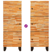 Alto Mobile da Stoccaggio con porta Marrone 40 x 33,5 x 110 cm 4018325