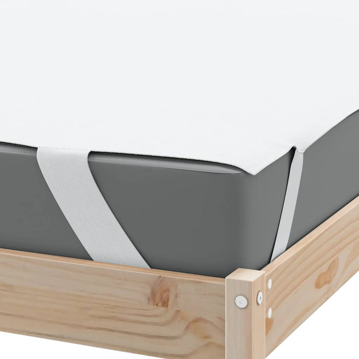 Coprimaterasso Bianco 200x200 cm Impermeabile