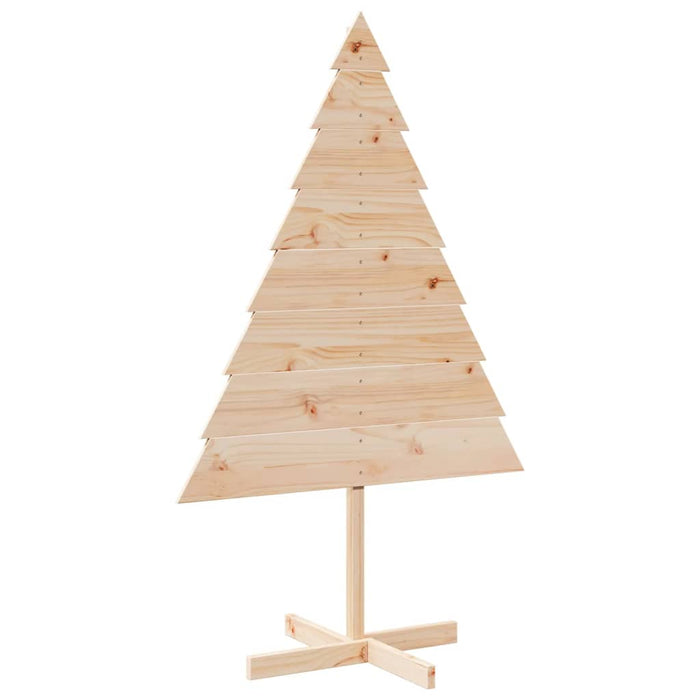 vidaXL Albero di Natale Decorativo in Legno 150 cm in Legno Massello