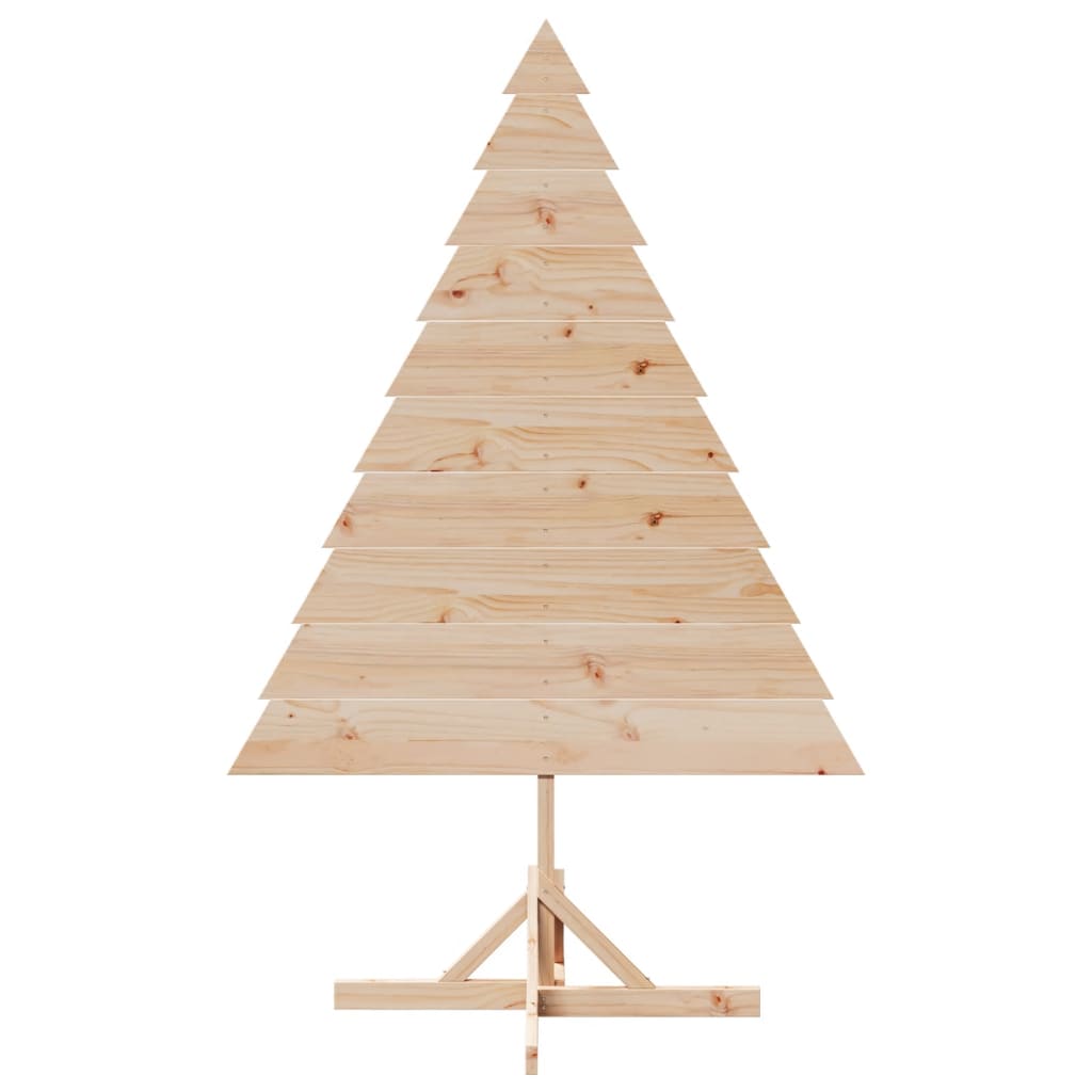 Albero di Natale Decorativo in Legno 180 cm in Legno Massello 4019702