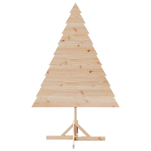 Albero di Natale Decorativo-Decorazioni natalizie in Legno 180 cm in Legno Massello