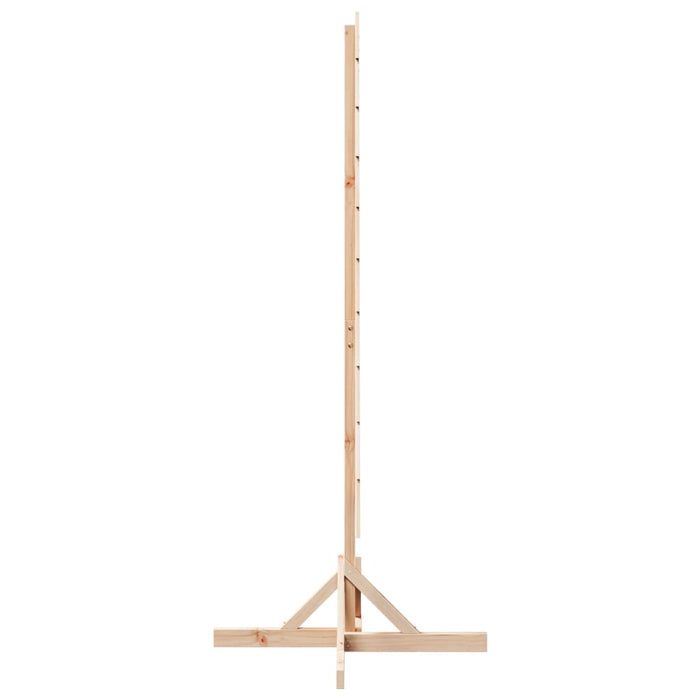 Albero di Natale Decorativo in Legno 180 cm in Legno Massello 4019702