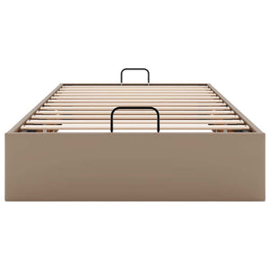 vidaXL Struttura Letto Pouf senza Materasso 80x200 cm Similpelle