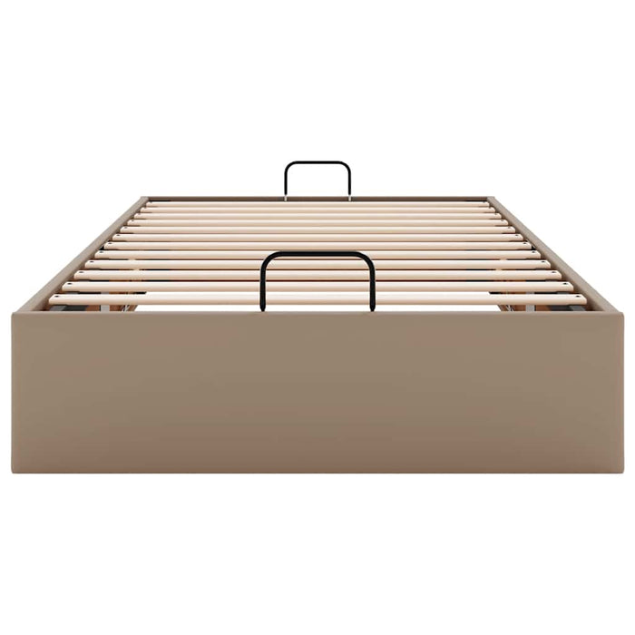 Struttura Letto Pouf senza Materasso 100x200 cm Similpelle 3310788