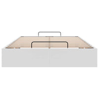 vidaXL Struttura Letto Pouf senza Materasso 120x190 cm Similpelle