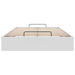 vidaXL Struttura Letto Pouf senza Materasso 120x190 cm Similpelle