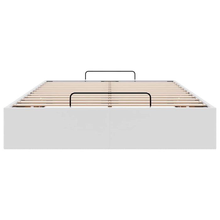 vidaXL Struttura Letto Pouf senza Materasso 120x190 cm Similpelle