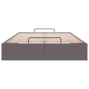 Struttura Letto Pouf senza Materasso 120x190 cm Similpelle 3310792