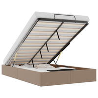 Struttura Letto Pouf senza Materasso 120x190 cm Similpelle 3310793