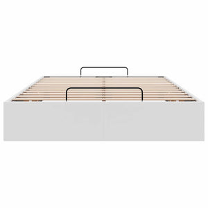 Struttura Letto Pouf senza Materasso 120x200 cm Similpelle 3310795