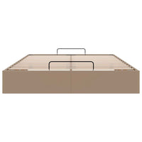 Struttura Letto Pouf senza Materasso 140x190 cm Similpelle