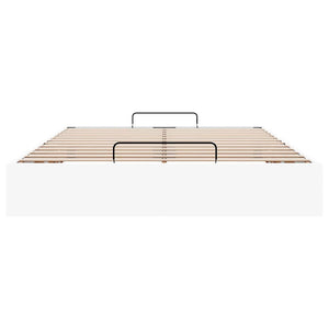 Struttura Letto Pouf senza Materasso 140x200 cm Similpelle 3310805