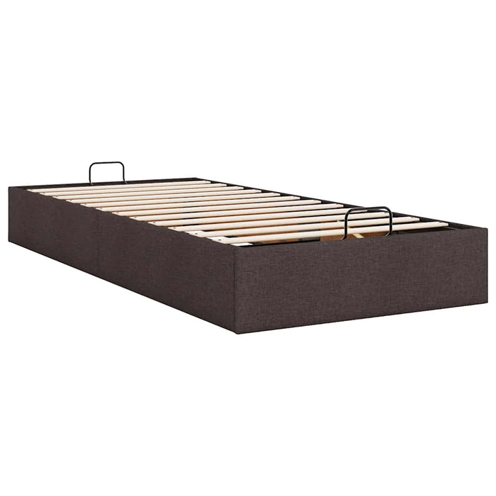 vidaXL Struttura Letto Pouf senza Materasso 90x200 cm in Tessuto