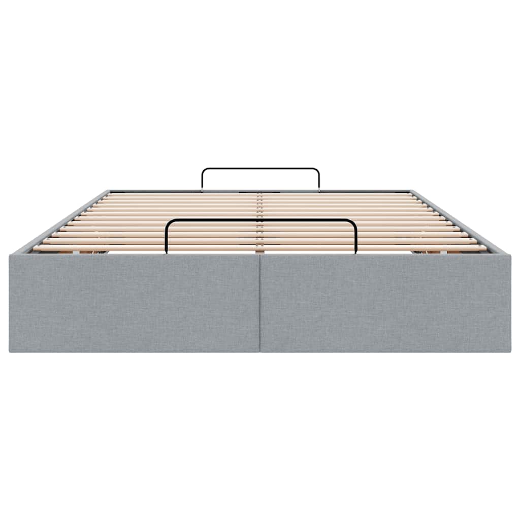 Struttura Letto Pouf senza Materasso 120x190 cm in Tessuto 3310861