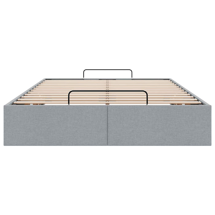 Struttura Letto Pouf senza Materasso 120x190 cm in Tessuto 3310861