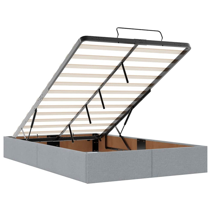 Struttura Letto Pouf senza Materasso 120x190 cm in Tessuto 3310861