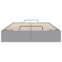 Struttura Letto Pouf senza Materasso 120x200 cm in Tessuto 3310868