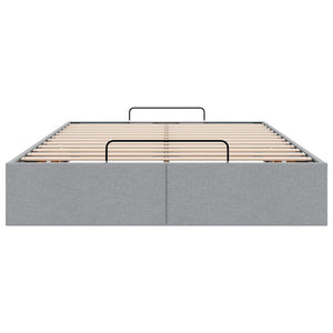 Struttura Letto Pouf senza Materasso 120x200 cm in Tessuto 3310868