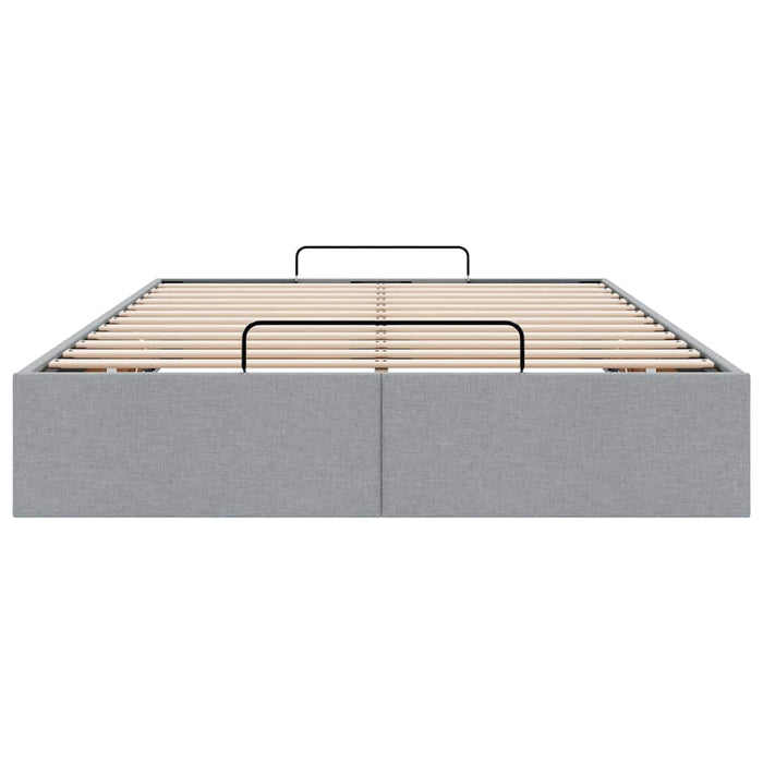 Struttura Letto Pouf senza Materasso 120x200 cm in Tessuto 3310868