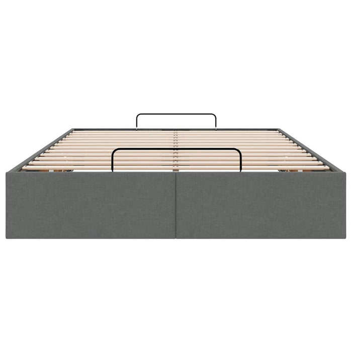 Struttura Letto Pouf senza Materasso 120x200 cm in Tessuto 3310869