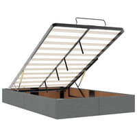 Struttura Letto Pouf senza Materasso 120x200 cm in Tessuto 3310869