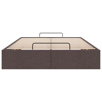 Struttura Letto Pouf senza Materasso 120x200 cm in Tessuto 3310871