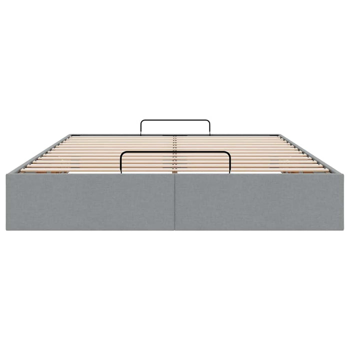 Struttura Letto Pouf senza Materasso 140x190 cm in Tessuto 3310875