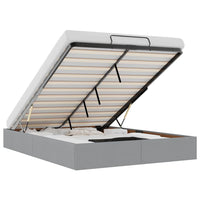 Struttura Letto Pouf senza Materasso 140x200 cm in Tessuto 3310882