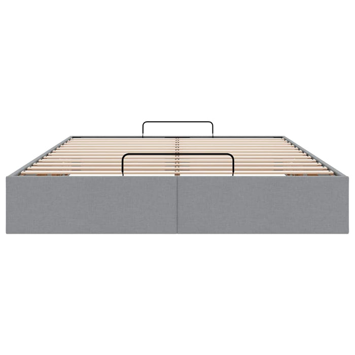 Struttura Letto Pouf senza Materasso 140x200 cm in Tessuto 3310882