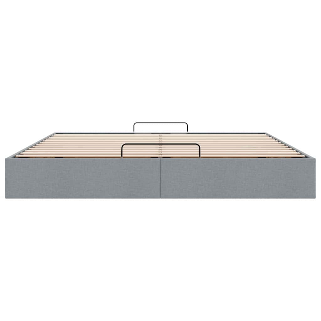 Struttura Letto Pouf senza Materasso 180x200 cm in Tessuto 3310896