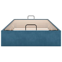 Struttura Letto Pouf Senza Materasso 90x190 cm Velluto 3310935