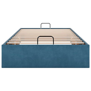 Struttura Letto Pouf Senza Materasso 90x190 cm Velluto 3310935