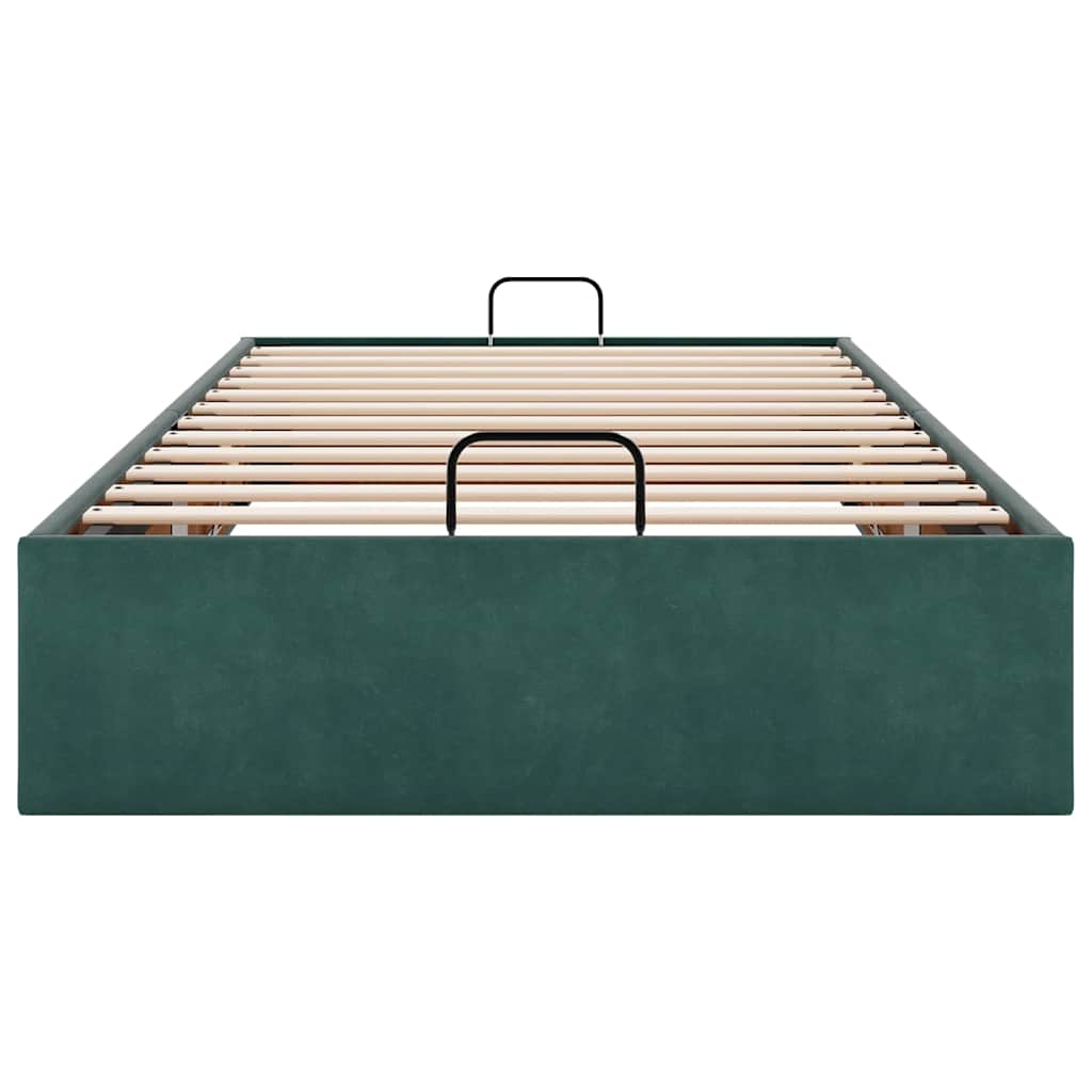 Struttura Letto Pouf Senza Materasso 90x200 cm Velluto 3310940