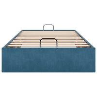 Struttura Letto Pouf Senza Materasso 90x200 cm Velluto 3310941