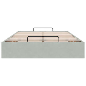 Struttura Letto Pouf Senza Materasso 120x190 cm Velluto 3310949