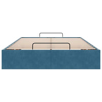 Struttura Letto Pouf Senza Materasso 120x190 cm Velluto 3310953