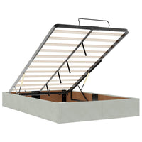 Struttura Letto Pouf Senza Materasso 120x200 cm Velluto 3310955